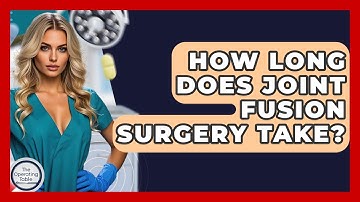 How Long Does Joint Fusion Surgery Take? - The Operating Table