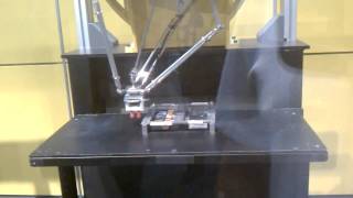 Battery stacking FANUC robot at IMTS 2010