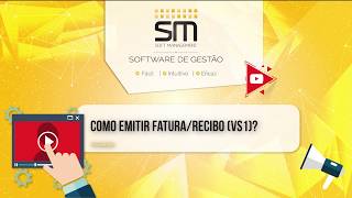 Como emitir fatura recibo no sm | software de gestão? screenshot 5