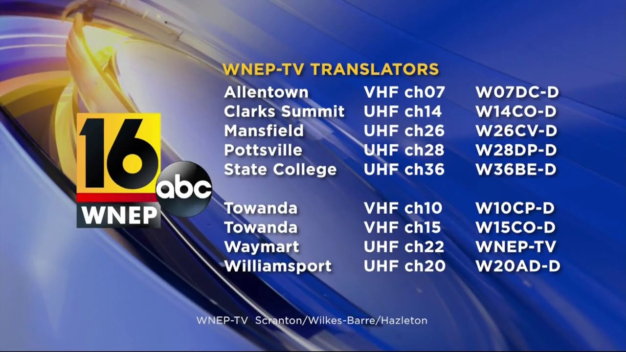 |WNEP Ident| Newswatch 16 at 10pm Bumper with translators