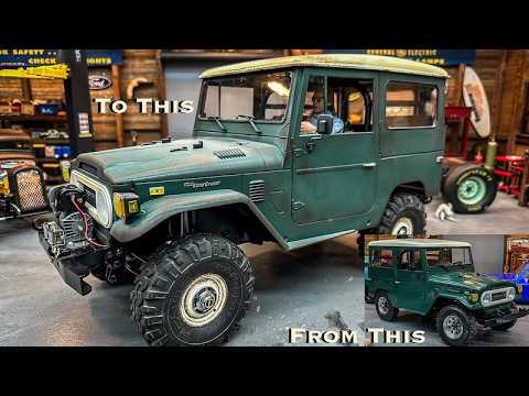 Complete FJ40 Transformation, RC4wd Cruiser Rustoration Part 1
