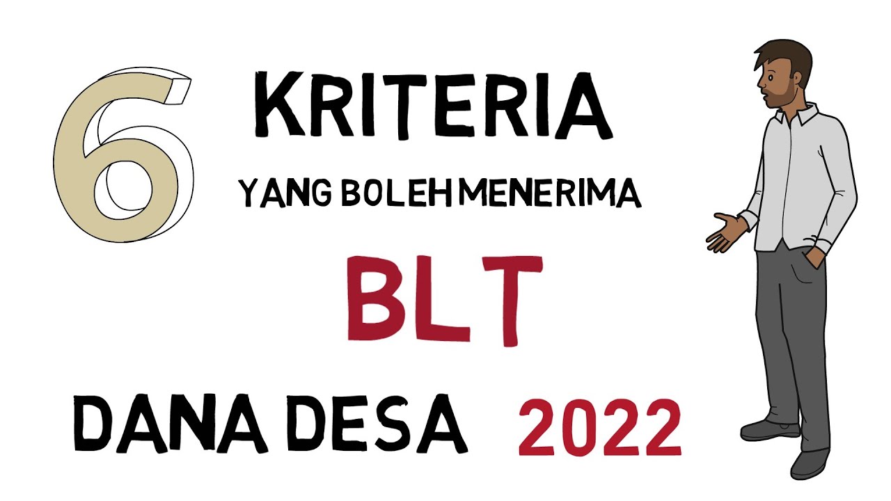 Kriteria Penerima BLT DD 2022