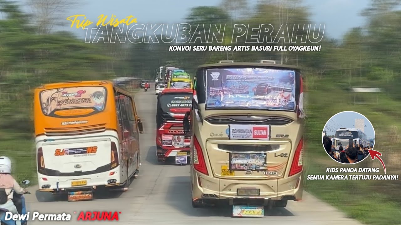 KONVOI TERSERU FULL OYAG BIKIN MANIA HEBOH SEPANJANG JALAN!!! Trip Tangkuban Perahu 18 November 2023