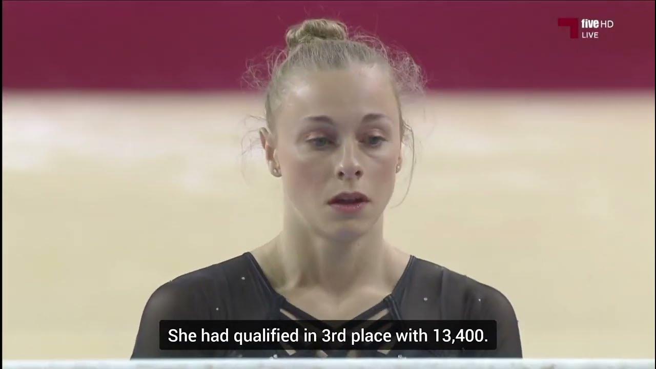Rose Brown 13,366 Uneven Bars Final Doha World Cup 2024