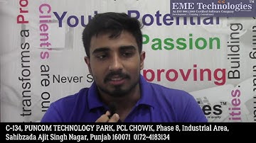 Android Training in Mohali | Chandigarh University | Student Feedback | Saurab