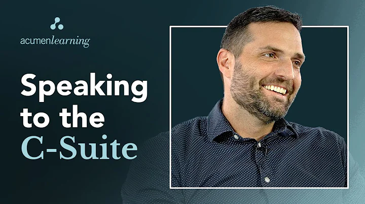 3 Tips to Speak to the C-Suite | Sales Training