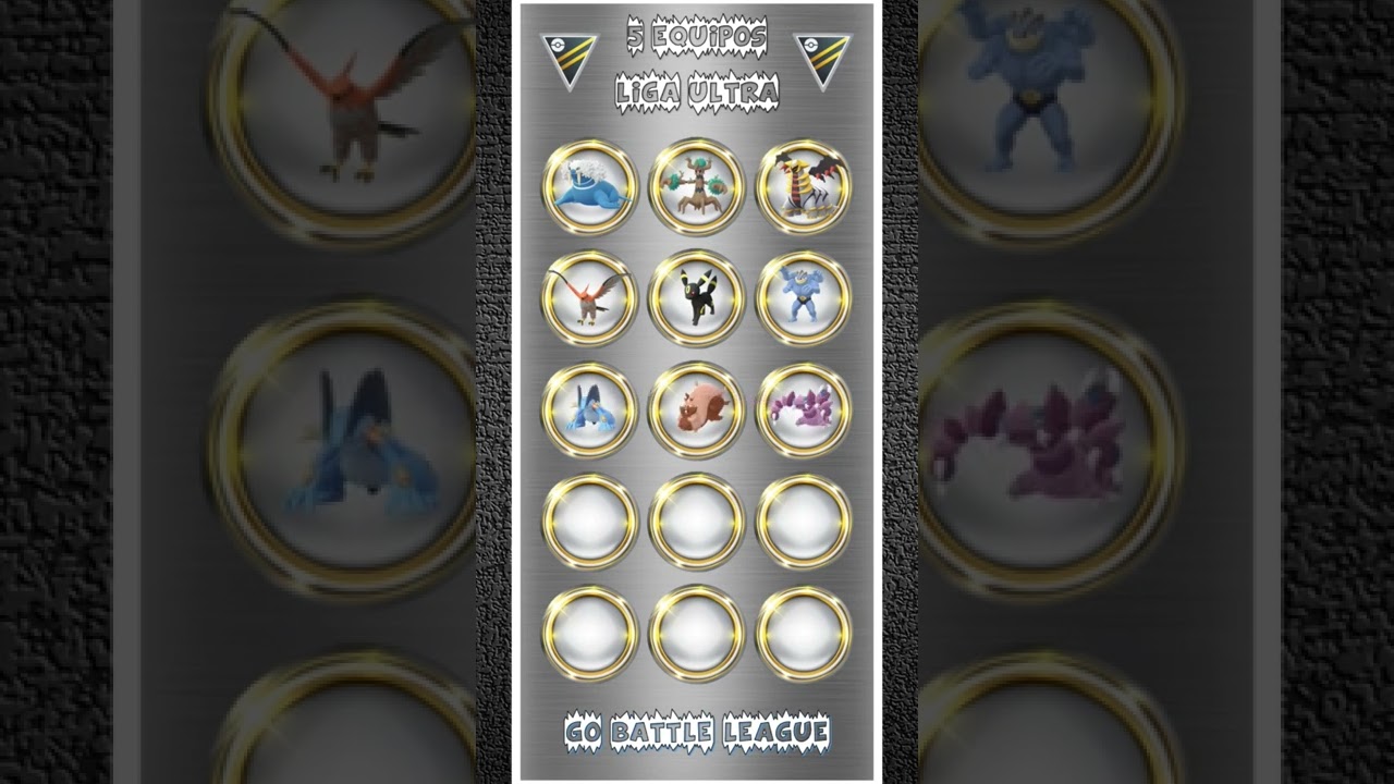 5 EQUIPOS UTILIZABLES EN LIGA ULTRA ABIERTA (PC 2500) 