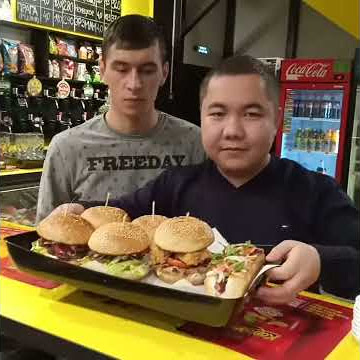 The best burgers in Taraz city