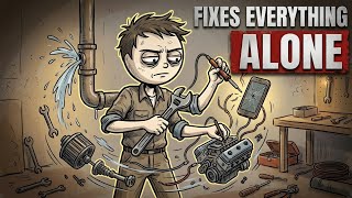 “The Dark Psychology of People Who Fix Everything Alone”