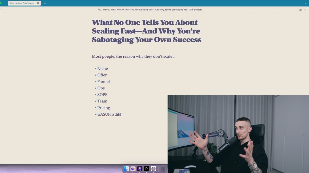 What No One Tells You About Scaling Fast (And Why You’re Sabotaging ...