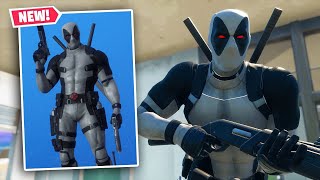 NEW (X-FORCE) DEADPOOL Skin Gameplay in Fortnite!