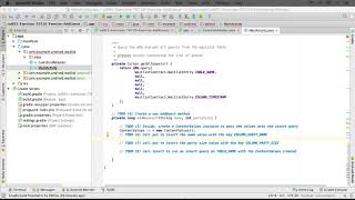 Famous Android Tutorials by JavaCourseDrive - Adding guests | SQLite Android Profile