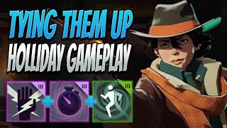 I wish Holliday would tie me up 🤤 | Holliday Gameplay | Deadlock