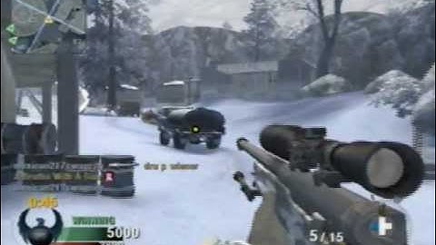 Call of Duty: Black Ops (WII) TDM: Array w/ L96A1 22-9