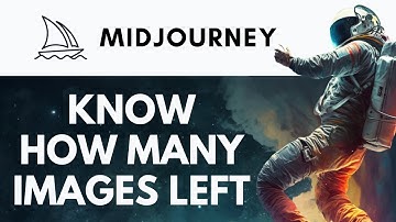 How To Know How Many Images Left in Midjourney | How To Track Remaining Images | Midjourney Tutorial