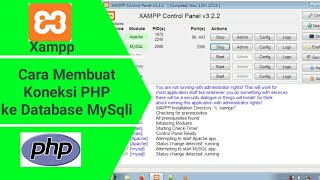 How to Make Connection PHP to Mysql Database (2021)