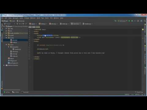 Node js Tutorial for Beginners   20   Adding More Pages