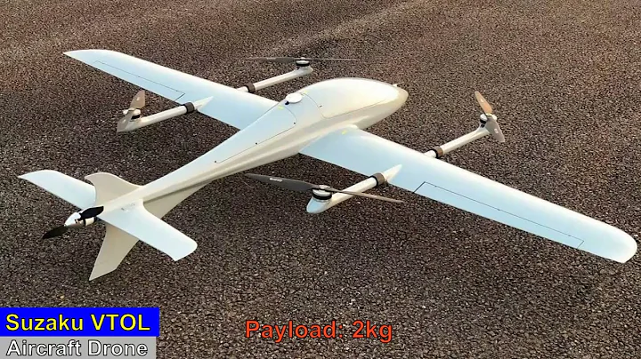 Suzaku VTOL Long Range Industrial Brushless Drone – Just Released !