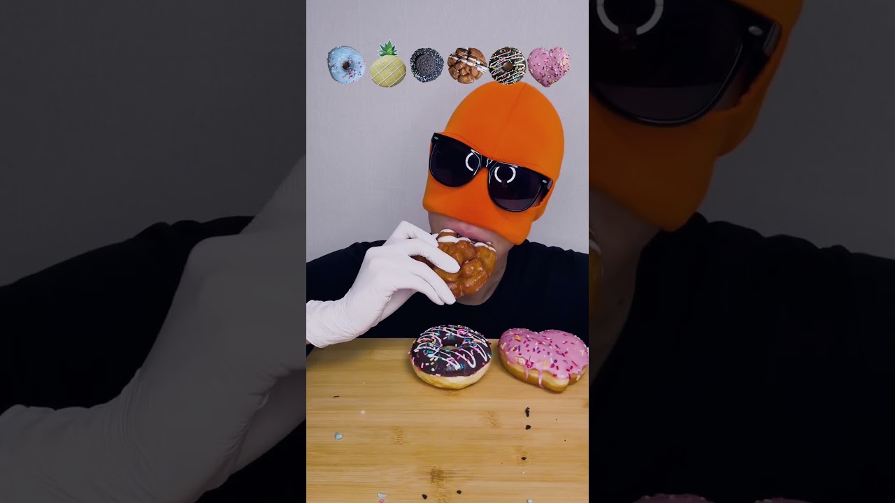 도너츠 먹방🍩 더 커져서 돌아왔도다!!