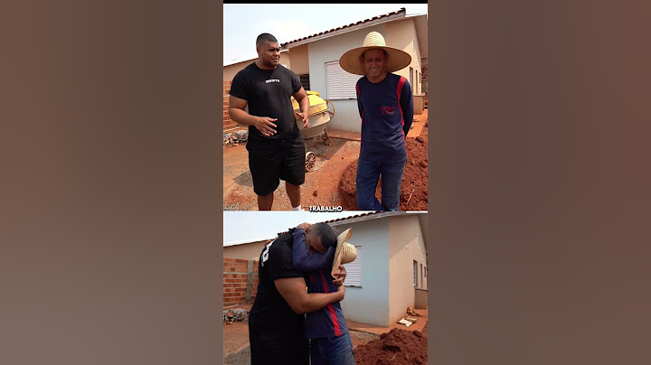 Bitelo aposentou seu pai e tirou ele da obra 🥹😍🙏🏽😁