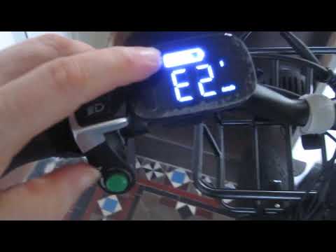 Fiido T1 - D2 error - no power to motor