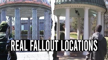 Over 1 Hour of Visiting Real Fallout Locations and Comparing How Accurate Bethesda Made Them in Game
