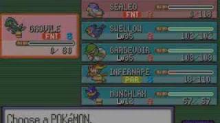pokemon ruby destiny - rival battle 3