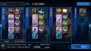 FF7 EC - Trial of Titan - Fury - Magical Lv. 3
