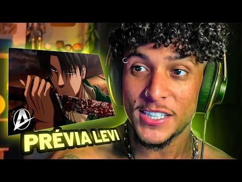 ANIRAP MOSTRA PRÉVIA EXCLUSIVA DO LEVI ACKERMAN!