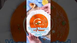 Roasted Red Pepper Soup with White Beans Recipe
