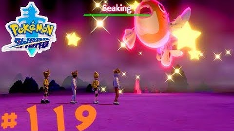 Pokemon Sword Shiny Dynamax Seaking Raid & Catch