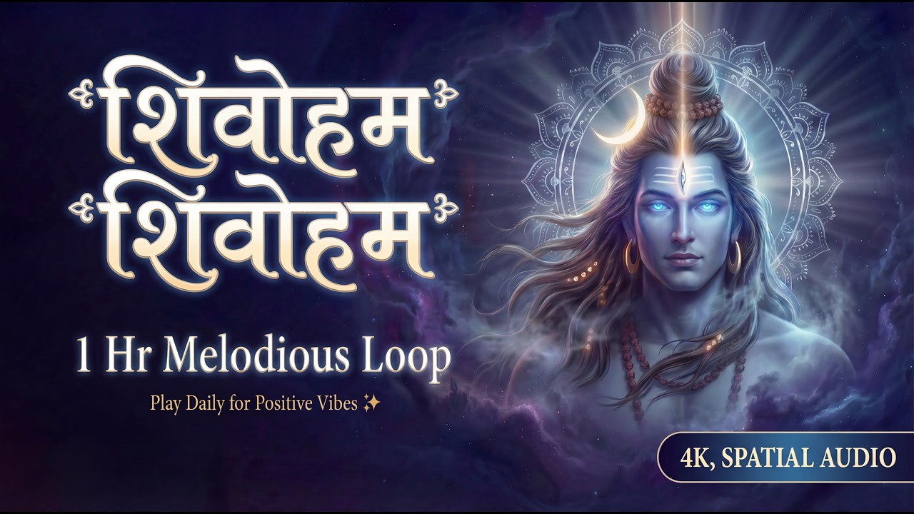 Shivoham Shivoham | Nirvana Shatkam 1 Hour Loop | Powerful Shiva Meditation Mantra | Shiv Rahasya