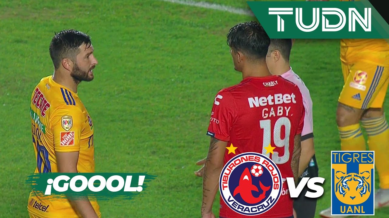 ¡Gol 100 de Gignac! Veracruz no se mueve | Veracruz 0 - 2 Tigres | Liga Mx - AP 19 - J 14 | TUDN liga mx apertura