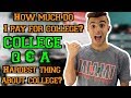 COLLEGE Q&A: ANSWERING ALL YOUR QUESTIONS ABOUT COLLEGE + MY LIFE + YOUTUBE