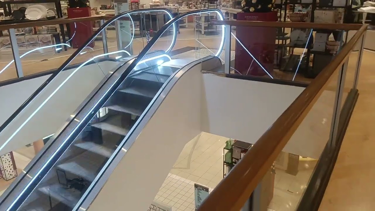 SCHINDLER ESCALATOR SET 7 AT DAVID JONES NEAR KARRINYUP PART 1