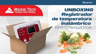 Logicbus UNBOXING: Registrador de temperatura inalámbrico MADGETECH RFRTDTemp2000A