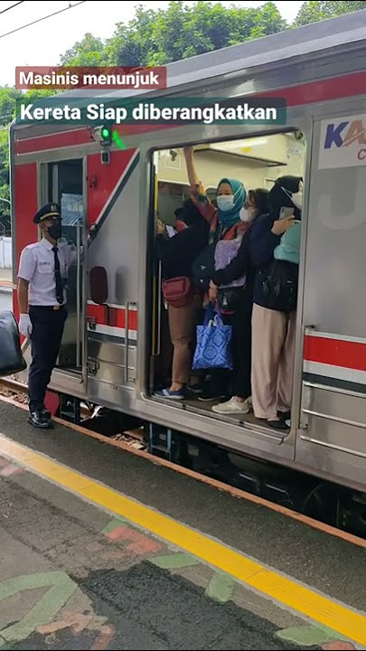Kereta ke Bogor siap berangkat | #shorst |#krl |#trainspeed | #trainsapsanspeed