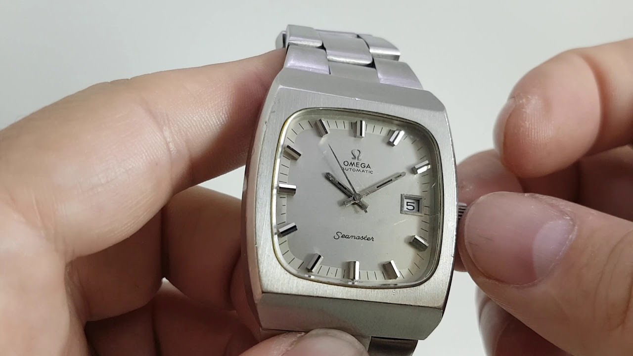 1973 Omega Seamaster men's automatic vintage watch with original