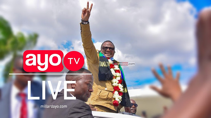 LIVE:TUNDU LISSU AKICHUKUA FOMU OFISI ZA NEC