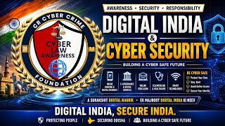 Digital India🇮🇳 & Cyber Security Awareness | Online Safety & Digital Payments Security🚀