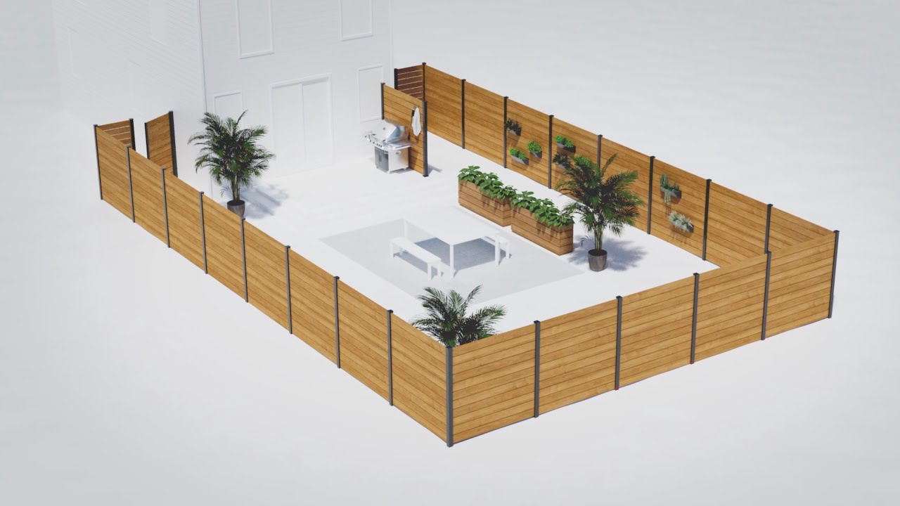 HOFT IN-GROUND FENCE INSTALLATION – 96 in. POST KITS