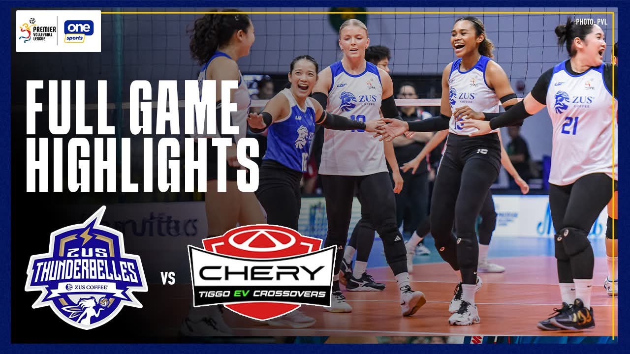 CHERY TIGGO vs. ZUS COFFEE | FULL GAME HIGHLIGHTS | 2025 PVL
