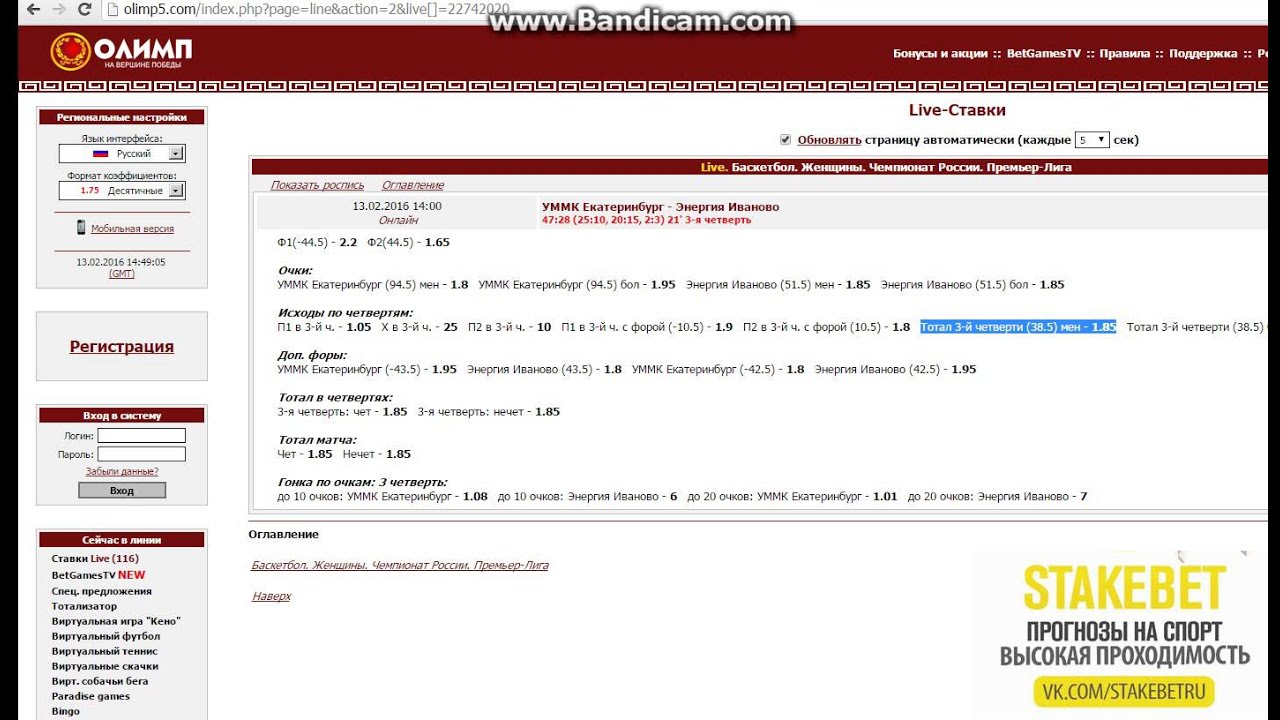 Обзор робота - сигнализатора для подписчиков проекта Stakebet