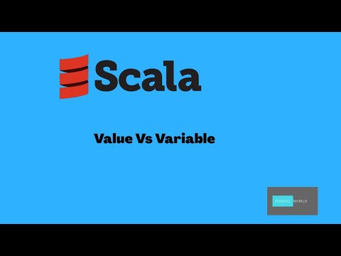 scala value vs variable