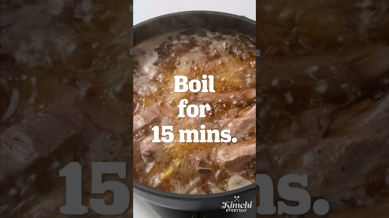 BEST AIR FRIED PORK RIBS FOR MEMORIAL DAY | H MART KIMCHI EVERYDAY | 뼈가 쏙 빠지는 간장 등갈비구이 레시피