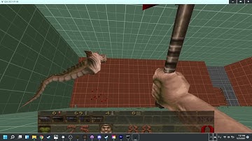 Greybox Showcase: WIP Singleplayer Castle Quake Level