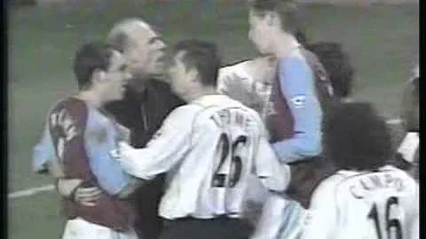 2004 (January 27) Aston Villa 2 -Bolton Wanderers 0 (English League Cup)- Semifinals, Second Leg