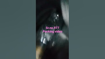 Soda maker machine packing video serial number 977