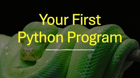 Getting Started with Python and Data Science: Setting Up Anaconda and Writing Your First Program