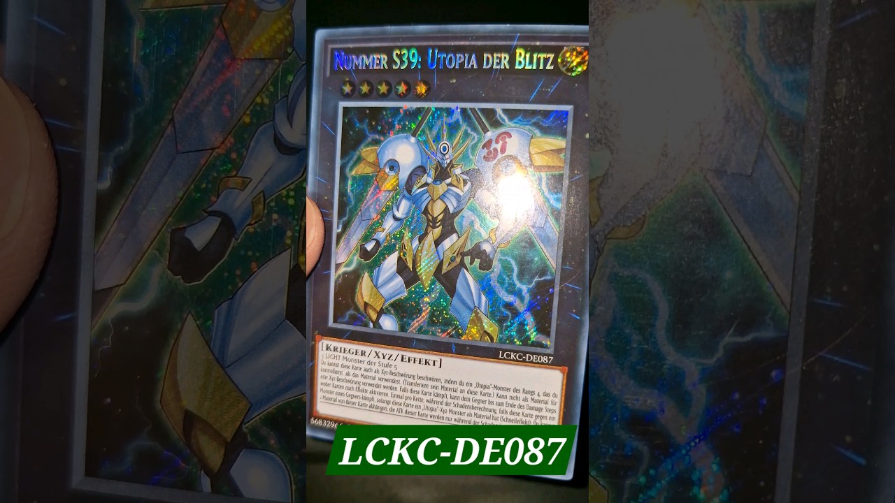 Nummer S39: Utopia der Blitz / Secret Rare / LCKC-DE087 / Number S39: Utopia the Lightning